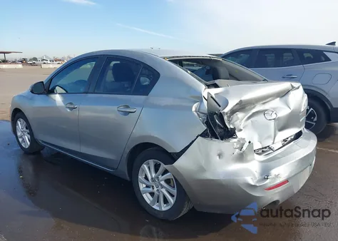 2012 Mazda Mazda3 I Touring z USA, uszkodzony, nr VIN JM1BL1V85C1674633